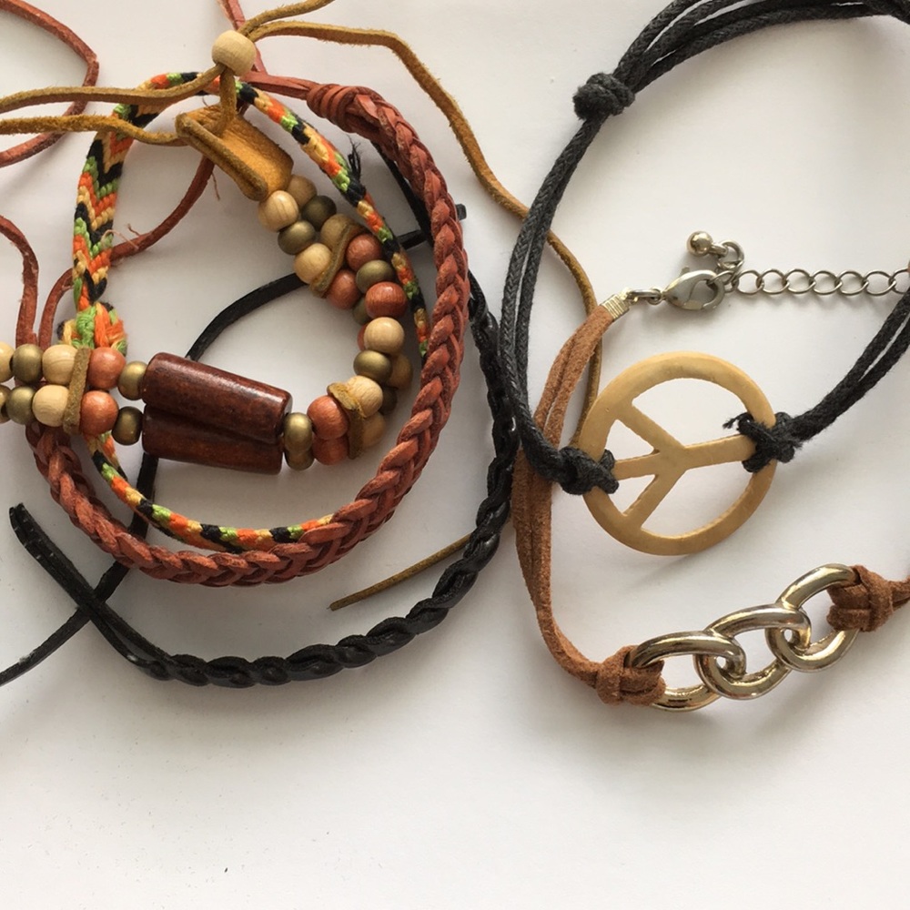 Bracelets from travels